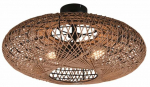 Valgusti lagi Trio Hedda, E27, 2 x 40 W, pruun v., 52 x 52 cm