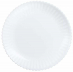 Desserditaldrik magustoidu Luminarc Bloom, 19 cm x 19 cm, valge v.