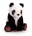 Pehme m&auml;nguasi panda Keel Toys Keeleco, valge v./must v., 18 cm