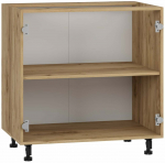 Karkass, alumise kapi jaoks Vento D-80/82, 52 cm x 80 cm, 82 cm, craft oak v.
