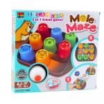 Lauam&auml;ngude komplekt Lean Toys 2in1 Mole Maze