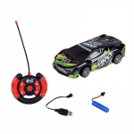 Rc auto Light Racing RC0754, 1:18, must v./roheline v.