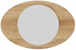 Peegel Kalune Design Obble, rippuv, 90 cm x 60 cm, tamm v.