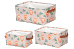 Korvide komplekt, esemete hoidmiseks 4Living Lenny 653803, beež v., 36 x 27
