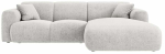 Nurgadiivan Cosmopolitan Design Nolio Haga 06, helehall v., parem, 170 x 260 cm x 72 cm