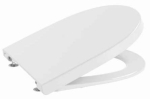 Kahjustatud pakendiga toode. WC-poti prill-laud kaanega Roca Ona, valge v., 44.8 cm x 36.3 cm