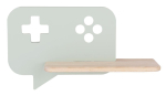 Valgusti seinale Candellux Lighting Console 21-75680, LED, 4000 &deg;K, 1 x 5 W, m&uuml;nt v. / pruun v.