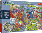 Pusle Trefl Spy Guy Lost Items USA, 34 cm x 48 cm, 500 tk, mitmev&auml;rviline