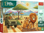 Pusle Trefl Inspired by Nature Lions 16593, 41 cm x 27 cm, 100 tk, mitmev&auml;rviline