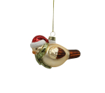 J&otilde;ulupuu ehe Christmas Touch EG188-XMJ25YH0107, kuldne v., 6.5 cm, klaas