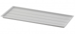 N&otilde;udekuivatusresti alus Rejs, 74 cm x 25 cm x 1.2 cm, plastik, valge v.