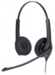 Juhtmega k&otilde;rvaklapid Jabra Biz 1500 QD Duo, must v.