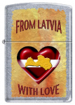 Tulemasin Zippo Lighter 207CI010419, valge v./h&otilde;be v./punane v.