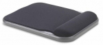 Hiirematt Kensington Gel, 27.9 cm x 20 cm x 3.4 cm, must v.