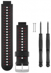 Rihmad Garmin, Replacement Bands, must v./punane v.