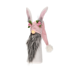 Dekoratsioon Bunny Gnome, 3.1 cm, roosa v.