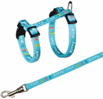 Kassi rakmed koos rihmaga Trixie 4181, 120 cm, sinine