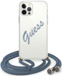Telefoni &uuml;mbris Guess GUHCP12LCRTVSBL, Apple iPhone 12 Pro Max, l&auml;bipaistev v.