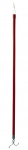 Riidestange Ordinett without stand, 100 cm, pruun