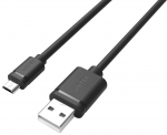 Kaabel Unitek USB - Micro-USB Y-C451GBK USB, Micro USB, 1 m, must v.