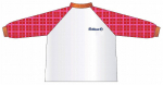 P&otilde;ll Pelikan Apron, valge v./roosa v., tekstiil