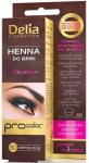 Kulmu- ja ripsmev&auml;rv Delia Cosmetics Henna, 30 ml, tumepruun v. 3.0 dark brown