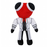 Pehme m&auml;nguasi HappyJoe Rainbow Friends, valge v./must v./punane v., 25 cm