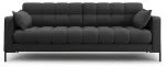 Diivan Micadoni Home Mamaia 3 Seats, tumehall v., 177 x 92 cm x 75 cm