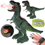Raadiojuhitav dinosaurus, 25 cm, universaalne, roheline v.