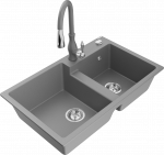 K&ouml;&ouml;givalamu koos kraaniga Mexen Tomas, graniit, 80 cm x 50 cm x 19 cm, hall