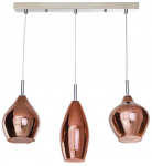 Valgusti rippuv AZzardo Milano 3, G9, 3 x 40 W, kroom v.