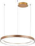Valgusti rippuv AZzardo Agnes AZ5017, LED, 3000 - 6500 &deg;K, 1 x 38 W, kuldne v.
