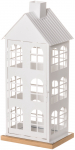 K&uuml;&uuml;nlahoidja 4Living House, raud, 42 cm, valge