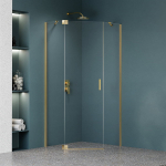 Du&scaron;ikabiin Magnifity Versa Pentagonal, 3-seinaline, viisnurkne, aluseta, 80 cm x 80 cm x 200 cm