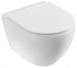 WC-pott, seinapealne Vento Hugge Rimpless Tornado, kaanega, 360 mm x 490 mm