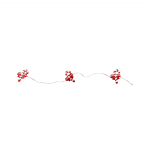 J&otilde;ulutuled, 1.2 m, kollane v., 10 LED