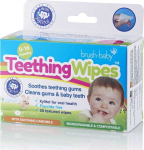 Beebide hambahari, lastele Brushbaby Teething Wipes, 20 tk