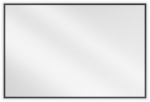 Peegel Mexen Loft, liimitav, 90 cm x 60 cm, must v.
