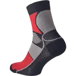 Sokid meeste Cerva Knoxfield Basic, must v./punane v., 45-46 suurus
