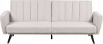 Diivanvoodi Beliani Vimmerby, beež v., 80 x 212 cm x 90 cm