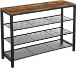 Jalatsiriiul Songmics, pruun v./must v., 100 cm x 30 cm x 72 cm