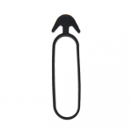 Taimede kinnitusr&otilde;ngad Bradas Anchor Rubber Tie Vmq, 5 cm x 0.4 cm, 5 cm, kumm, must v.