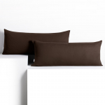Dekoratiivpadjap&uuml;&uuml;r Restilo Amber, pruun, 40 cm x 120 cm, 2 tk