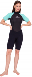Allveekost&uuml;&uuml;m Scorpena Hawaii Shorty Woman, must v./helesinine v., L
