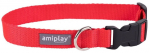 Kaelarihm koertele Amiplay Popular, punane, 200 - 350 mm x 15 mm, S
