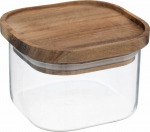 Toidukarp 5five Hermet, 0.4 l, 11 cm x 11 cm, l&auml;bipaistev v.