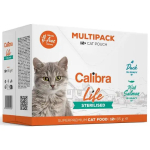 Kassi m&auml;rgtoit Calibra Life Sterilised, pardiliha/l&otilde;he, 0.085 kg, 12 tk