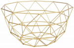 K&uuml;&uuml;nlahoidja Home4you Nissa 88428, metall, &Oslash; 26 cm, 13 cm, kuldne