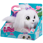 Interaktiivne m&auml;nguasi koer Just Play Furreal GoGo Walkin' Pup, valge