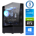 Statsionaarne arvuti Intop Intel Core i5-13400F, DDR5 16 GB, SSD+HDD 1 TB 2 TB, NVIDIA GeForce RTX 5050 8 GB GDDR6, Windows 11 Home